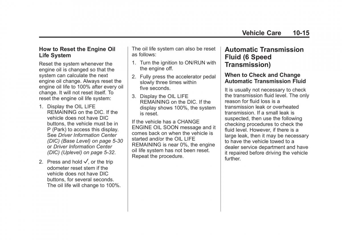 Chevrolet Silverado III 3 owners manual / page 392