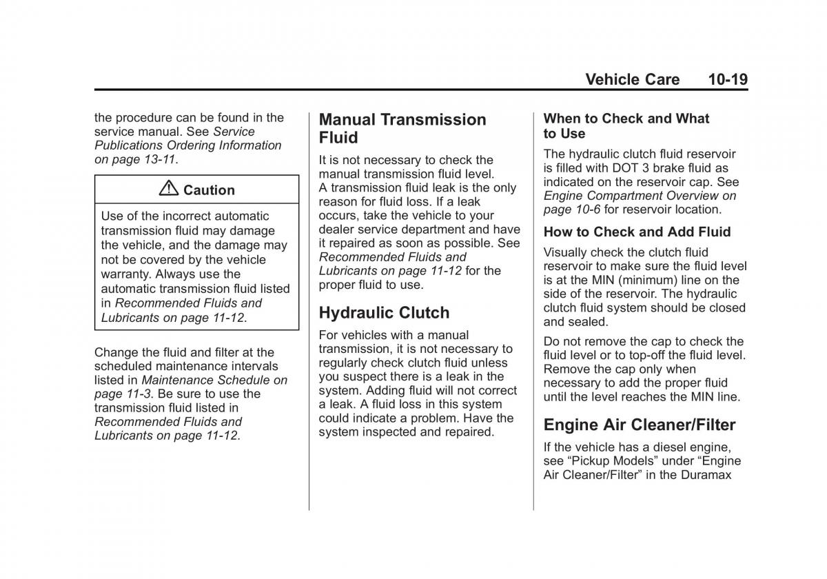 Chevrolet Silverado III 3 owners manual / page 396