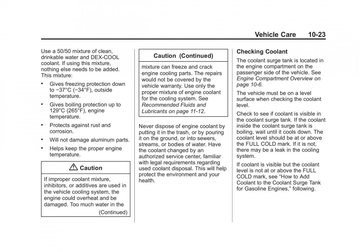 Chevrolet Silverado III 3 owners manual / page 400