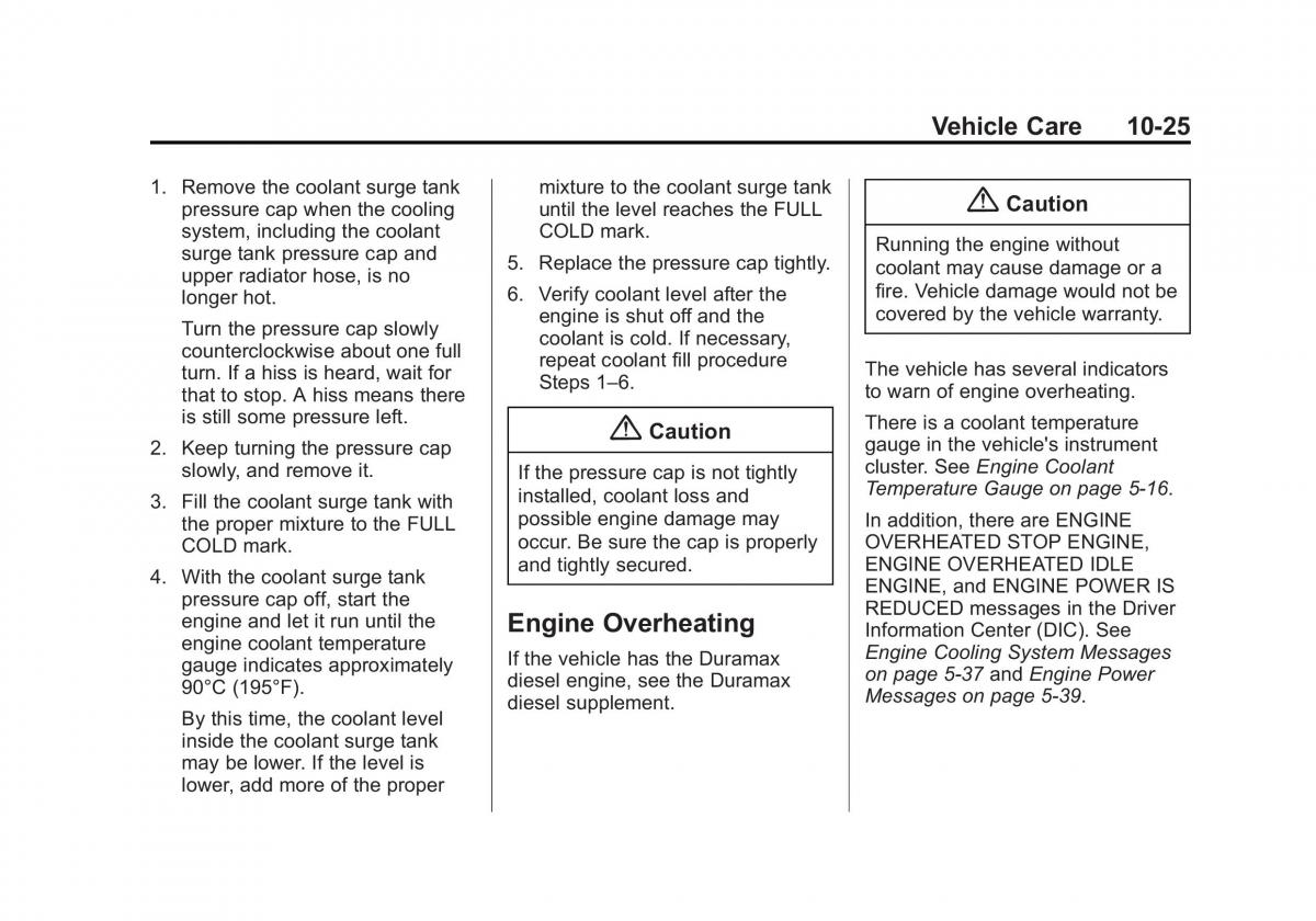 Chevrolet Silverado III 3 owners manual / page 402