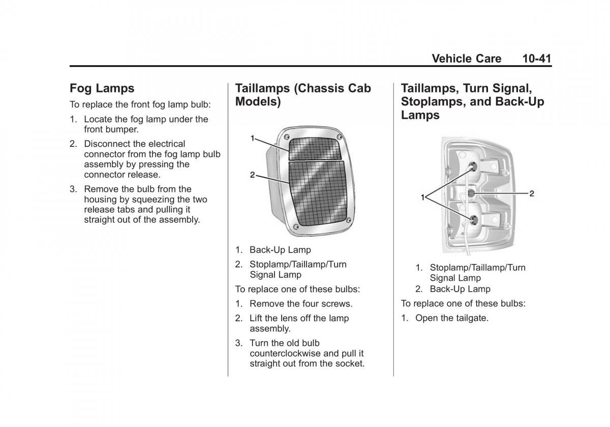 Chevrolet Silverado III 3 owners manual / page 418