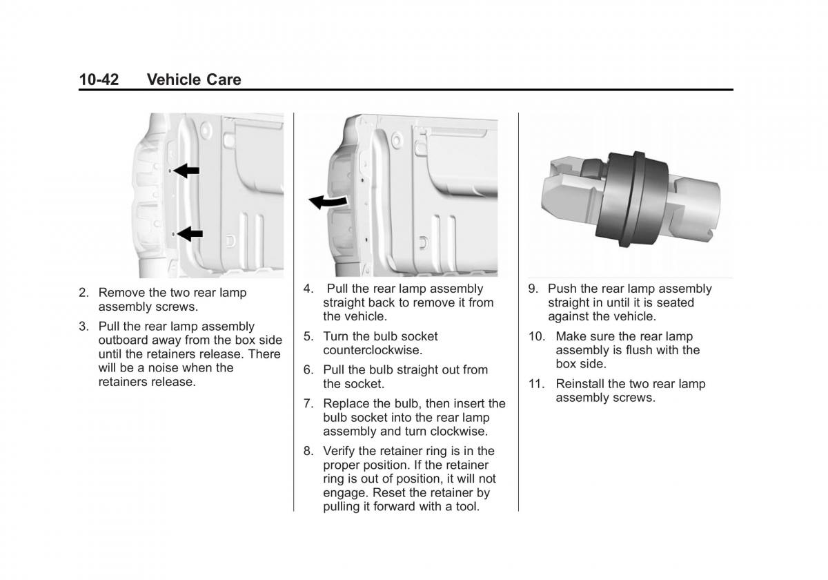 Chevrolet Silverado III 3 owners manual / page 419