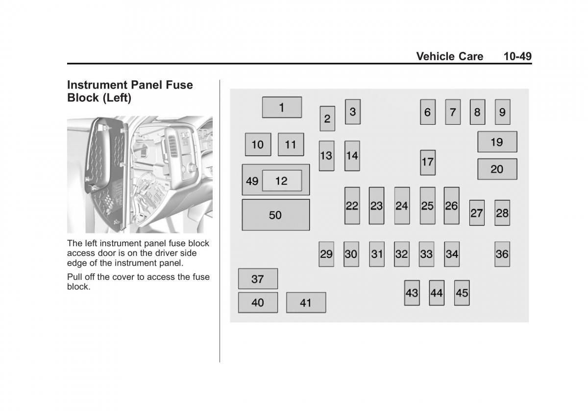 Chevrolet Silverado III 3 owners manual / page 426