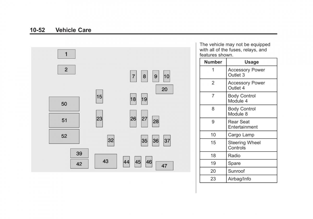 Chevrolet Silverado III 3 owners manual / page 429