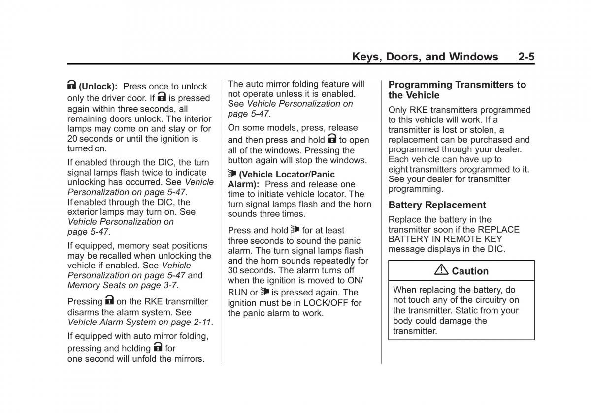 Chevrolet Silverado III 3 owners manual / page 44