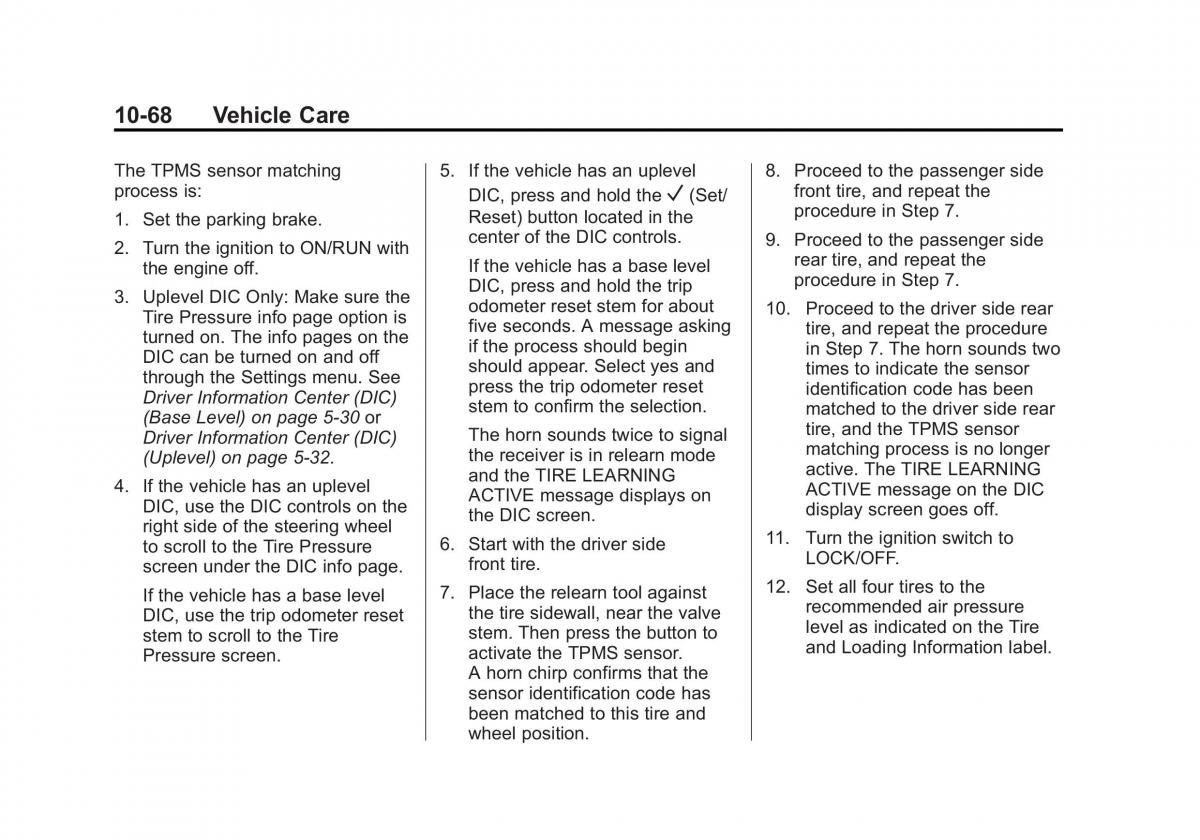 Chevrolet Silverado III 3 owners manual / page 445