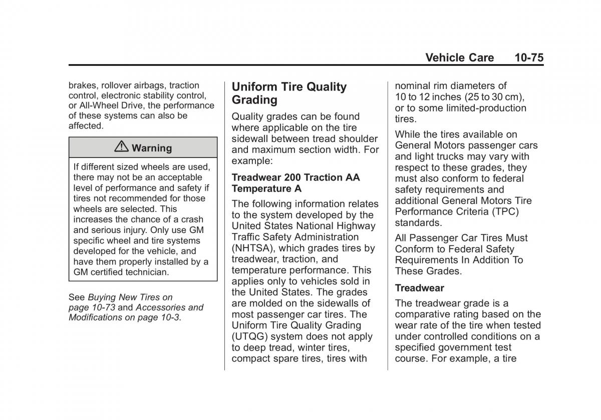 Chevrolet Silverado III 3 owners manual / page 452