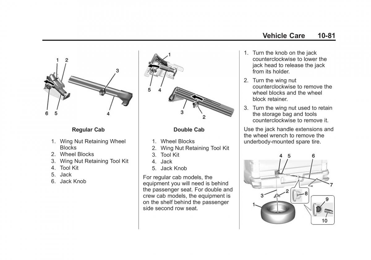 Chevrolet Silverado III 3 owners manual / page 458