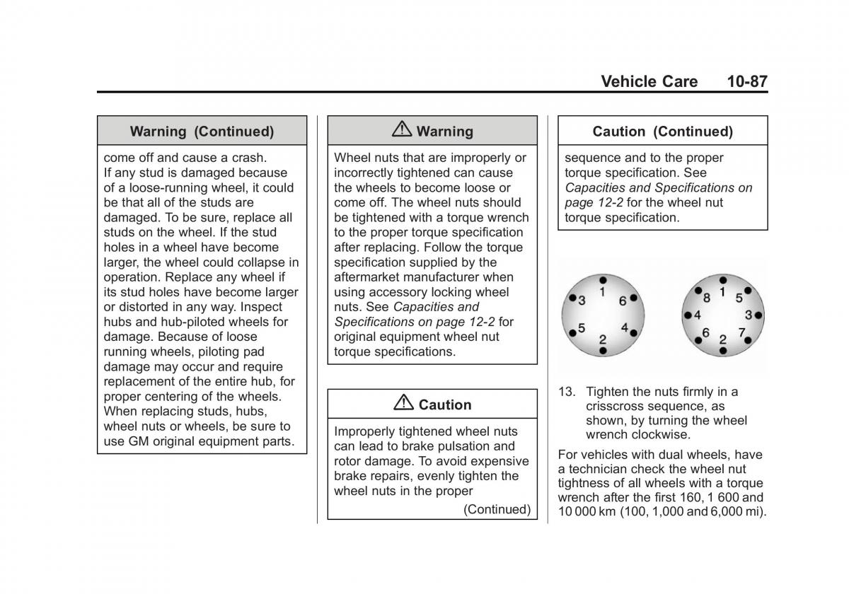 Chevrolet Silverado III 3 owners manual / page 464