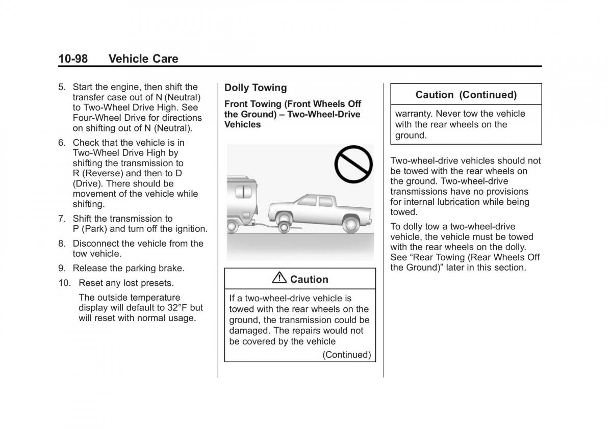 Chevrolet Silverado III 3 owners manual / page 475