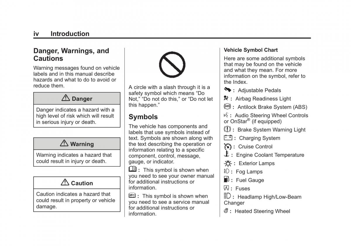 Chevrolet Silverado III 3 owners manual / page 5