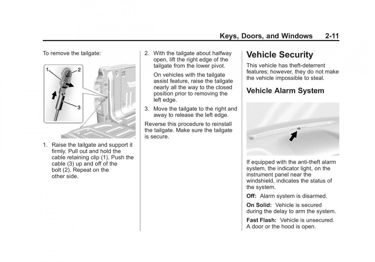 Chevrolet Silverado III 3 owners manual / page 50