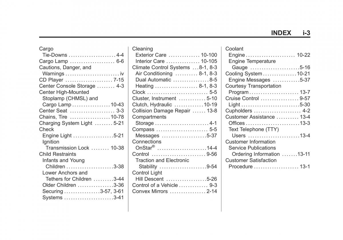 Chevrolet Silverado III 3 owners manual / page 540