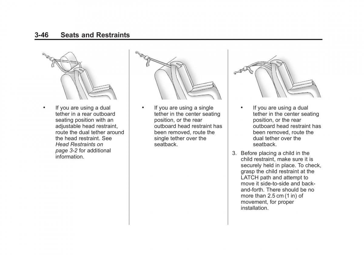 Chevrolet Cruze owners manuals / page 98