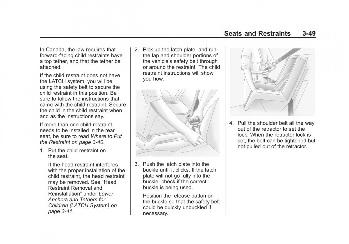 Chevrolet Cruze owners manuals / page 101