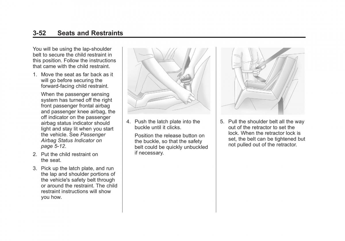 Chevrolet Cruze owners manuals / page 104