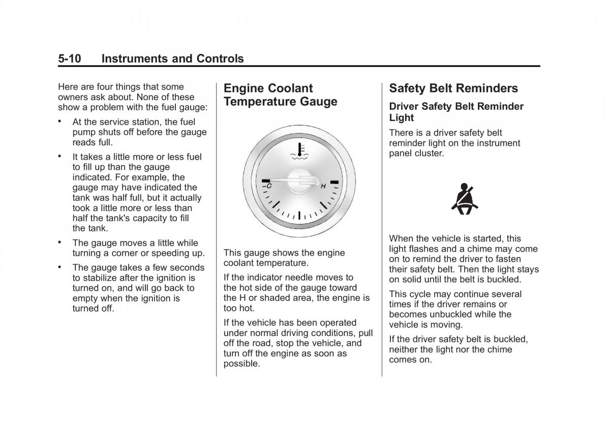 Chevrolet Cruze owners manuals / page 118