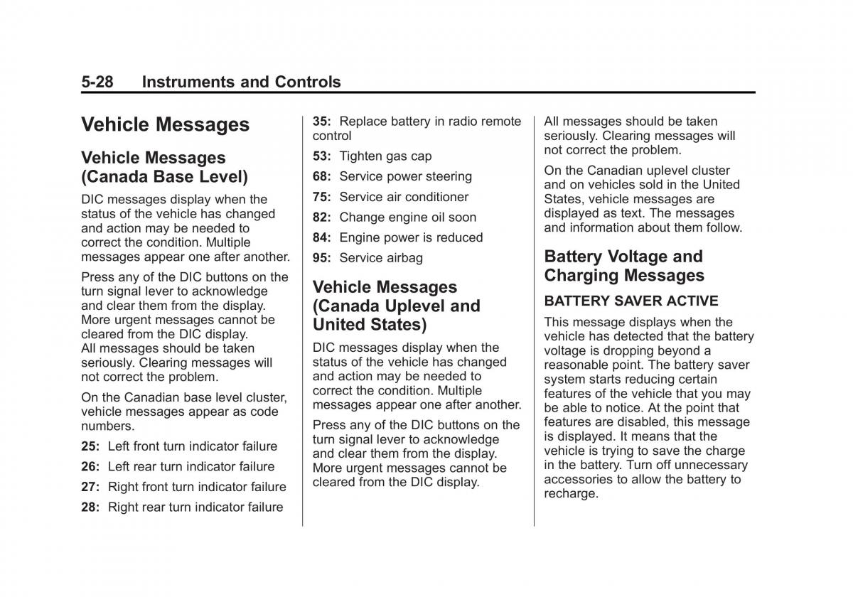 Chevrolet Cruze owners manuals / page 136