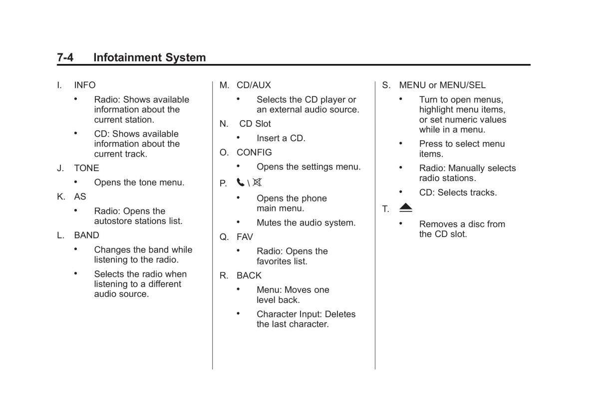 Chevrolet Cruze owners manuals / page 156