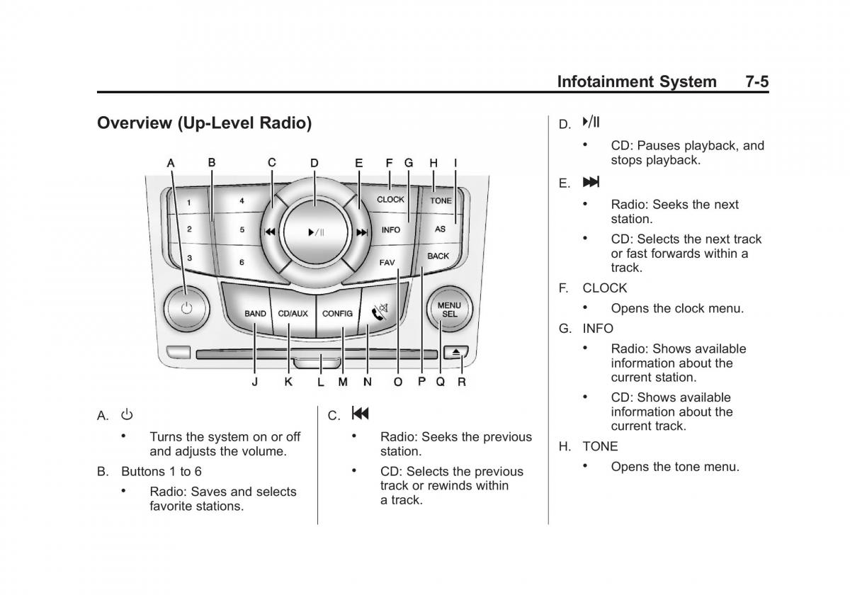 Chevrolet Cruze owners manuals / page 157