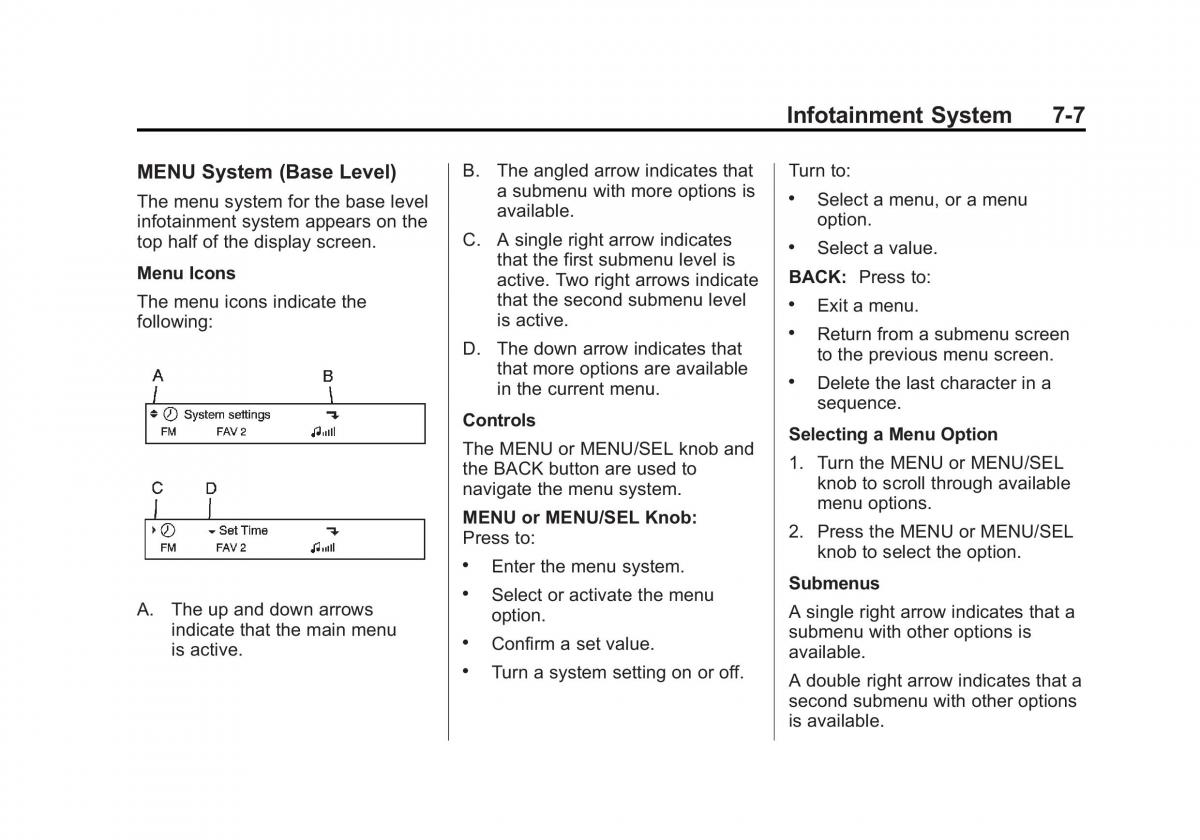 Chevrolet Cruze owners manuals / page 159