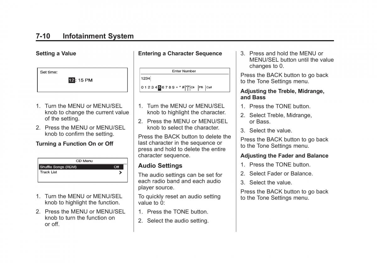 Chevrolet Cruze owners manuals / page 162