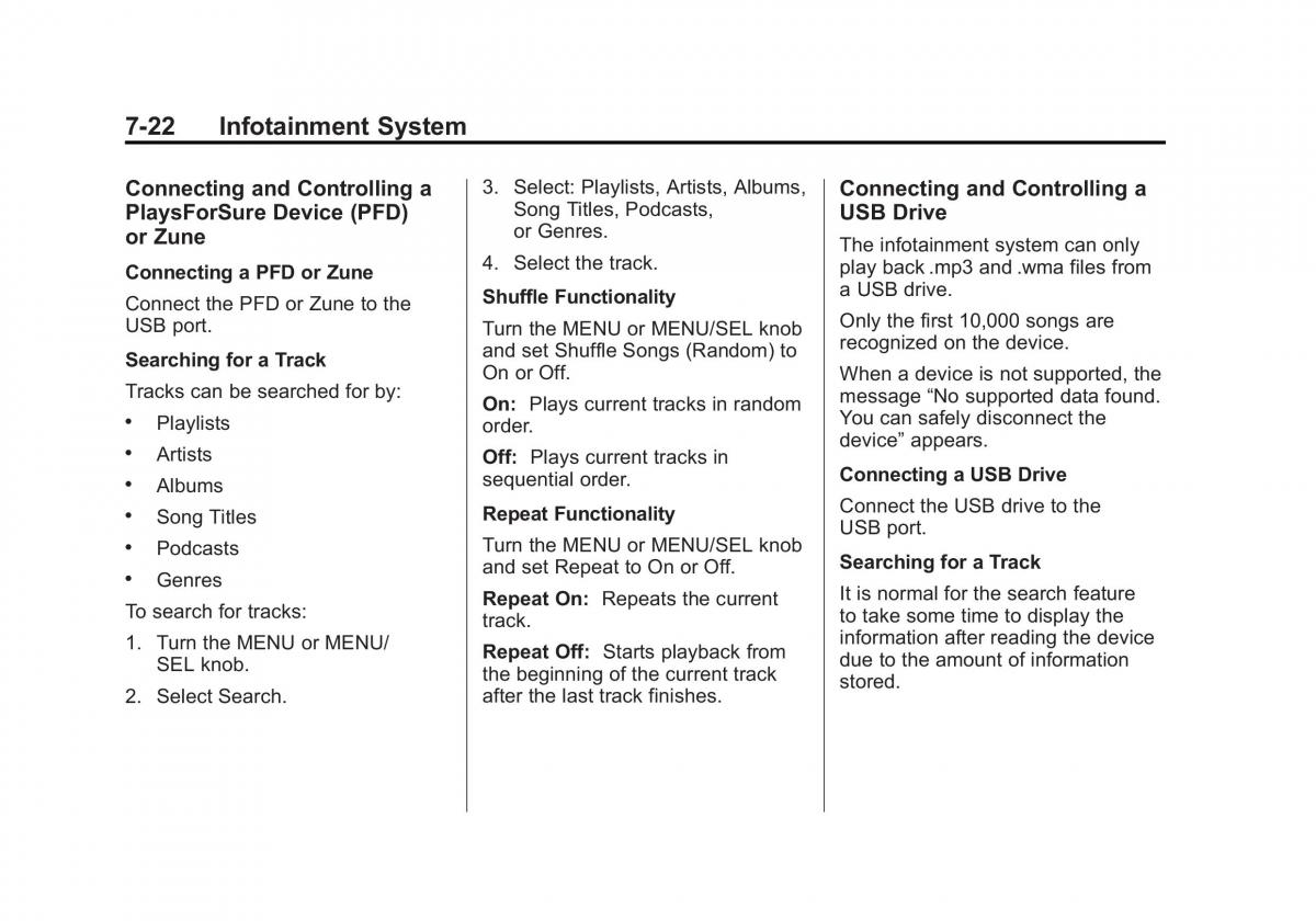 Chevrolet Cruze owners manuals / page 174