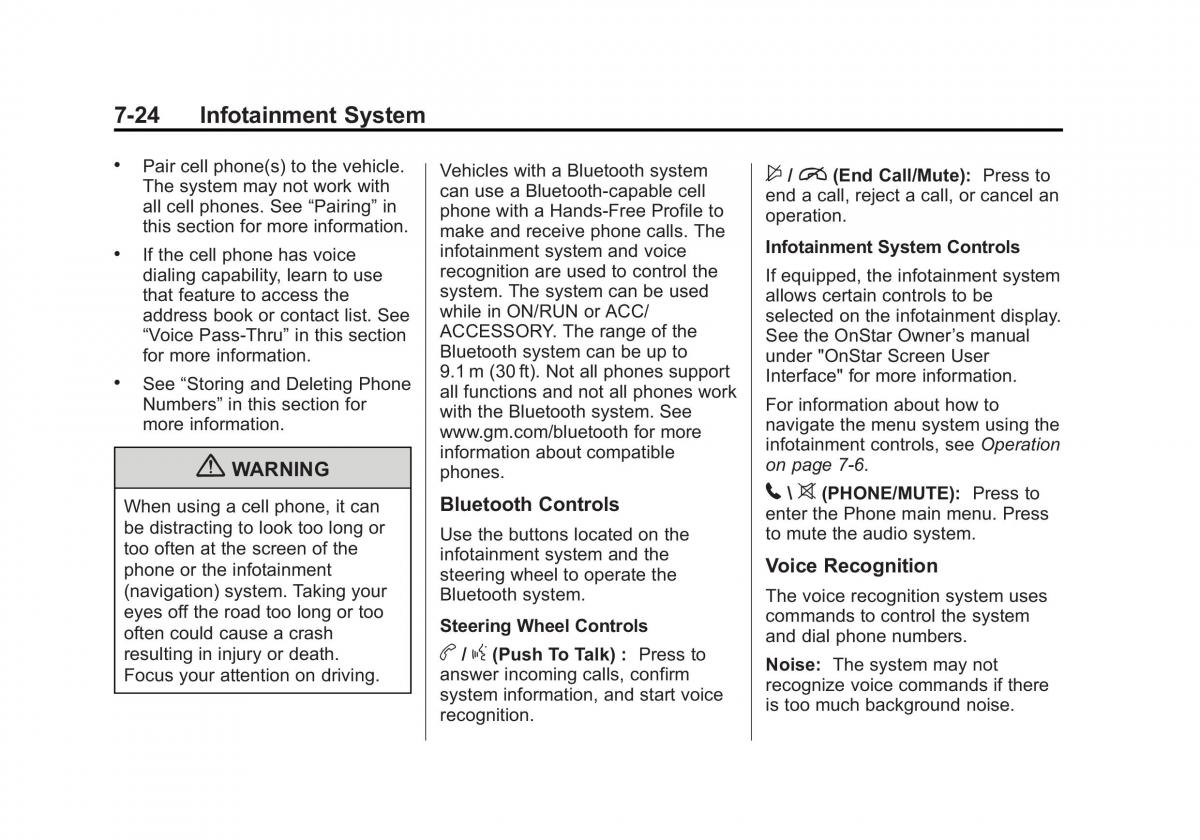 Chevrolet Cruze owners manuals / page 176