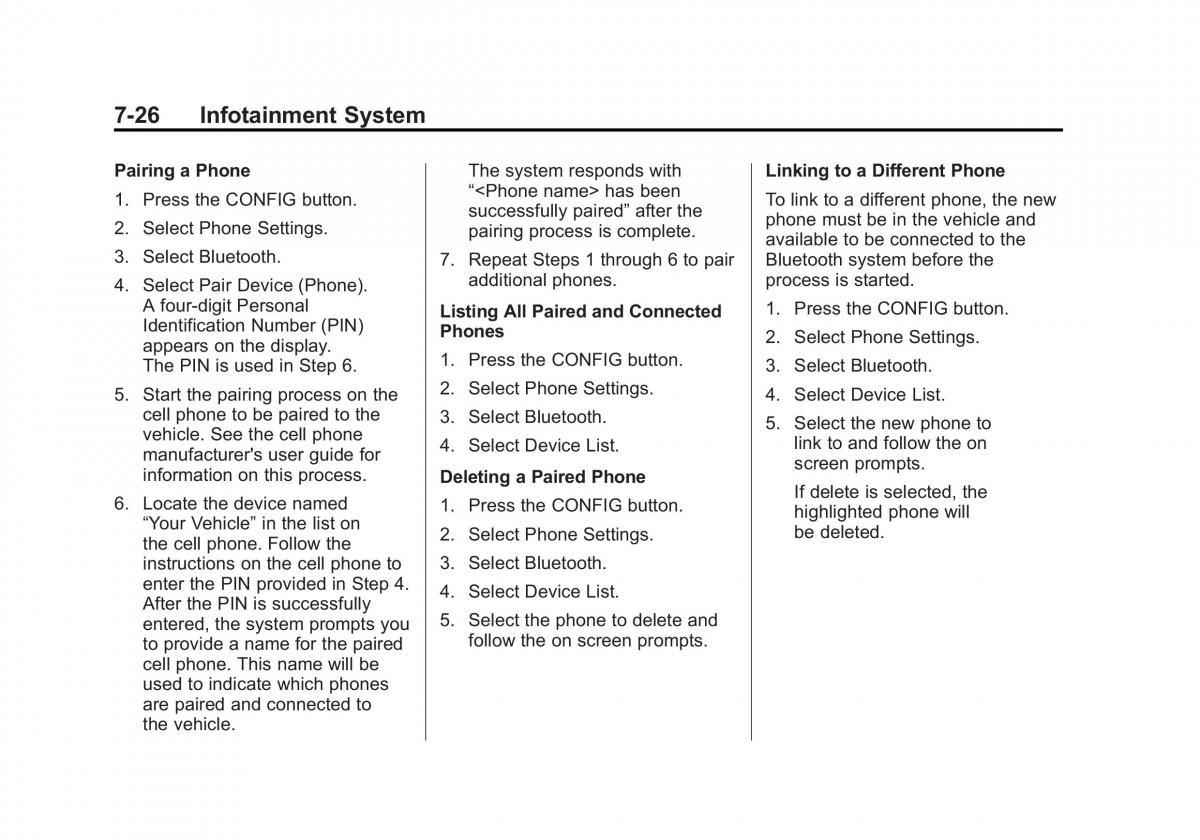 Chevrolet Cruze owners manuals / page 178