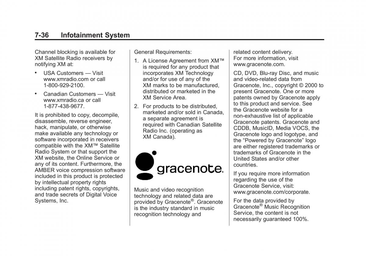 Chevrolet Cruze owners manuals / page 188