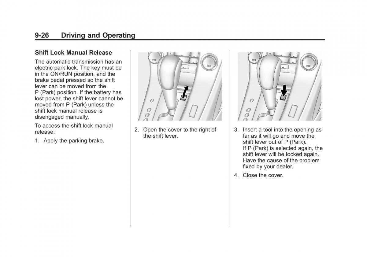 Chevrolet Cruze owners manuals / page 224