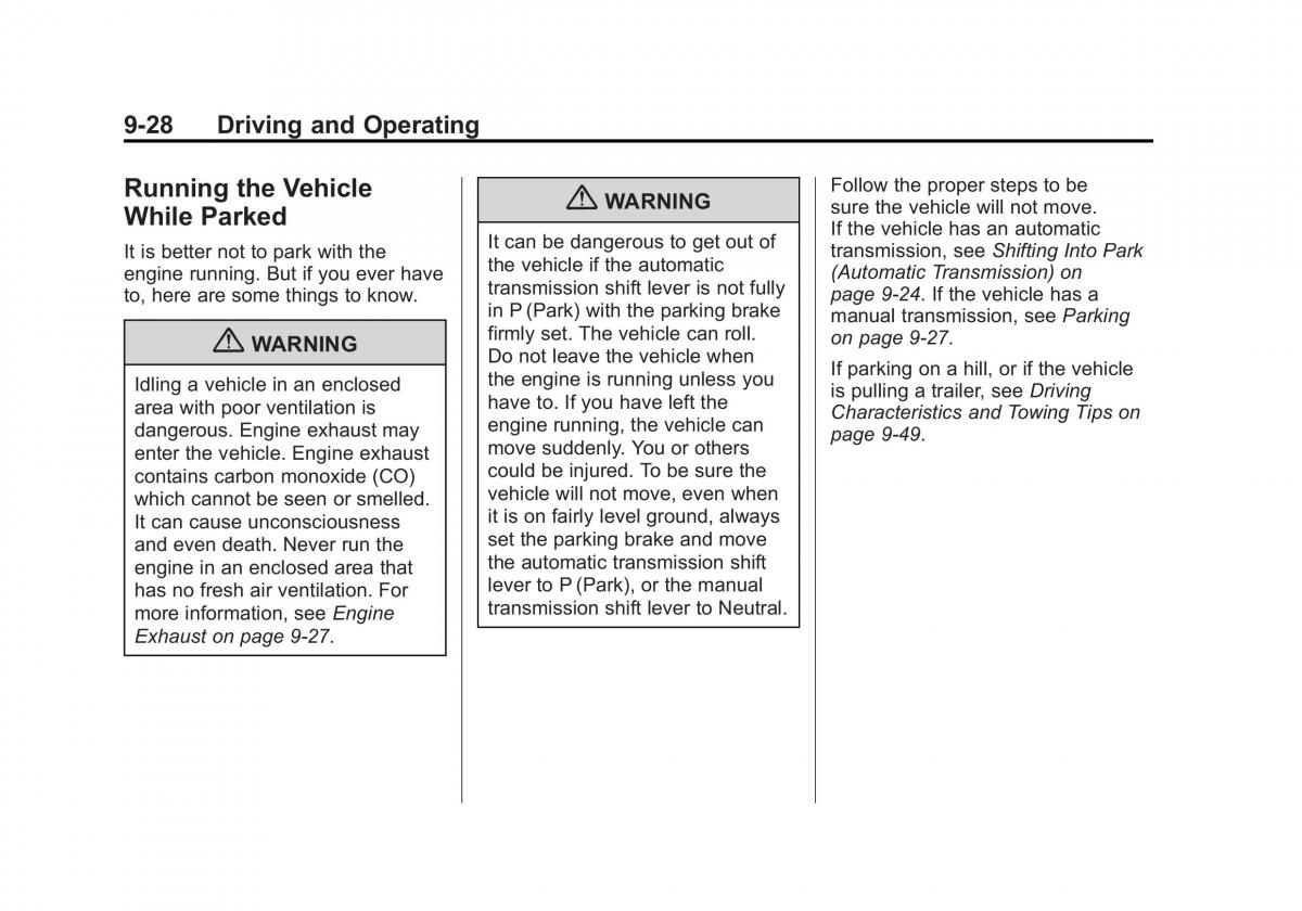 Chevrolet Cruze owners manuals / page 226