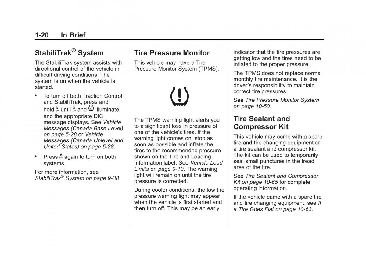 Chevrolet Cruze owners manuals / page 26