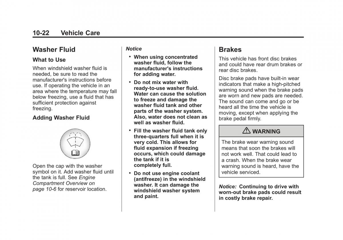 Chevrolet Cruze owners manuals / page 276