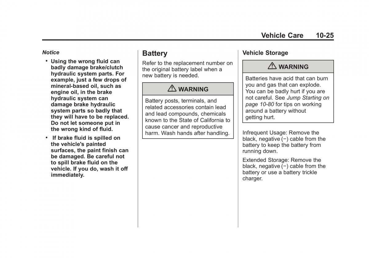 Chevrolet Cruze owners manuals / page 279