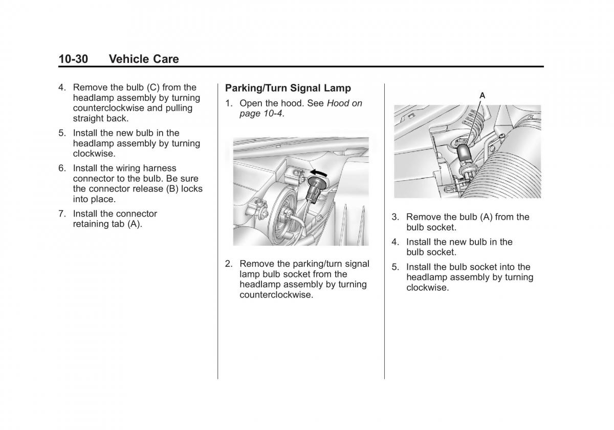 Chevrolet Cruze owners manuals / page 284