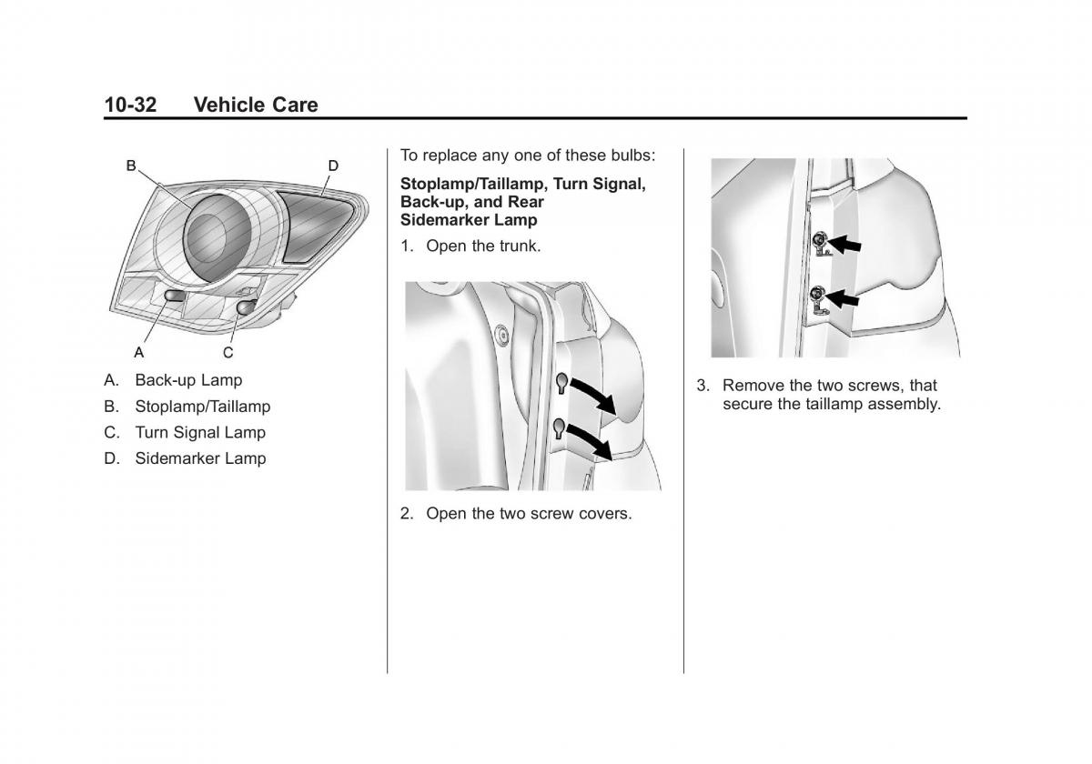 Chevrolet Cruze owners manuals / page 286