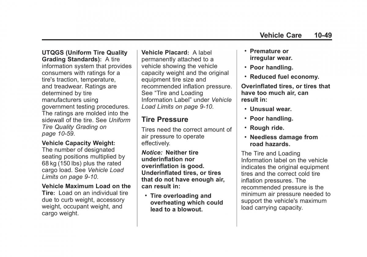 Chevrolet Cruze owners manuals / page 303