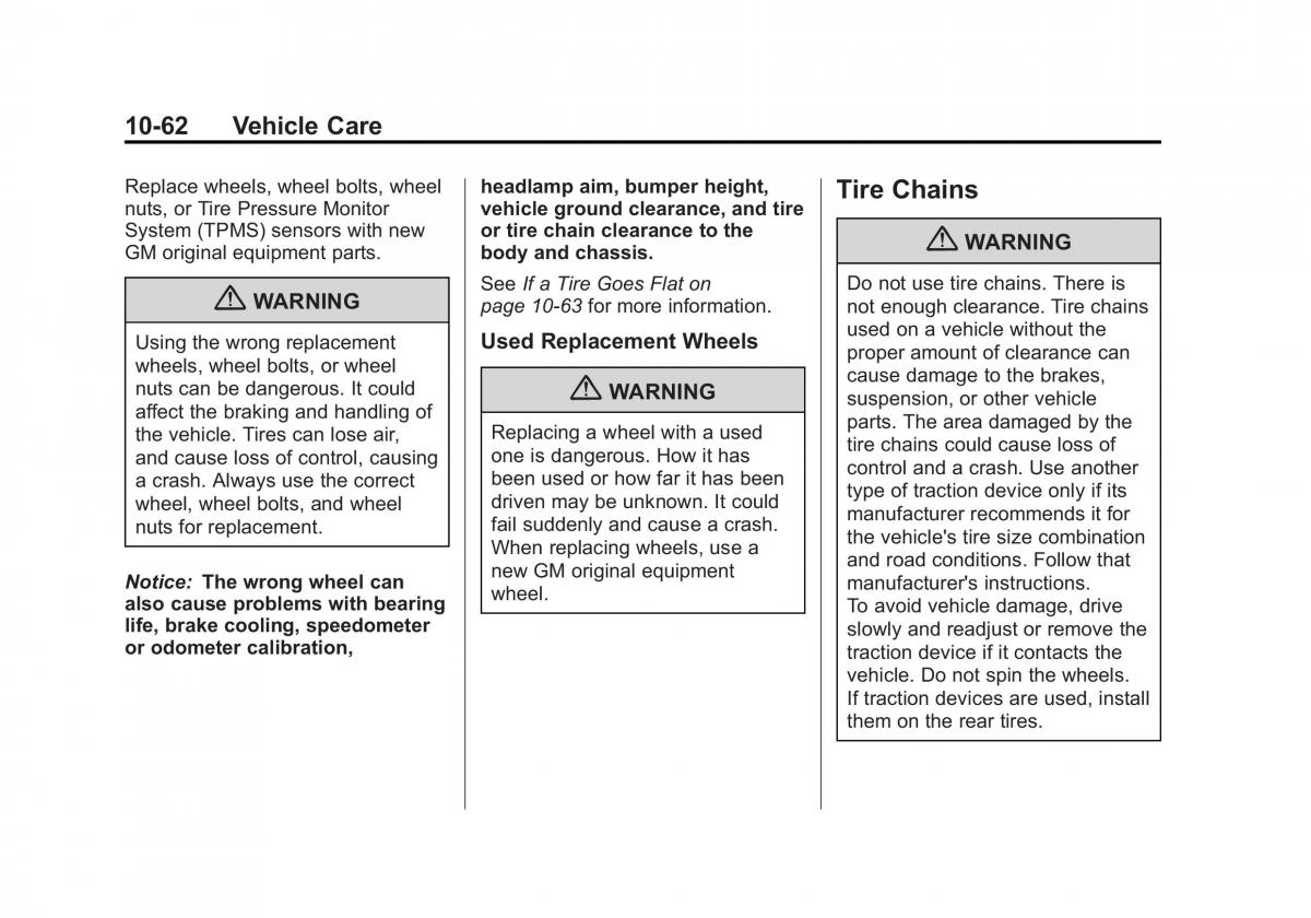 Chevrolet Cruze owners manuals / page 316