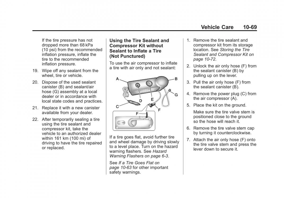 Chevrolet Cruze owners manuals / page 323