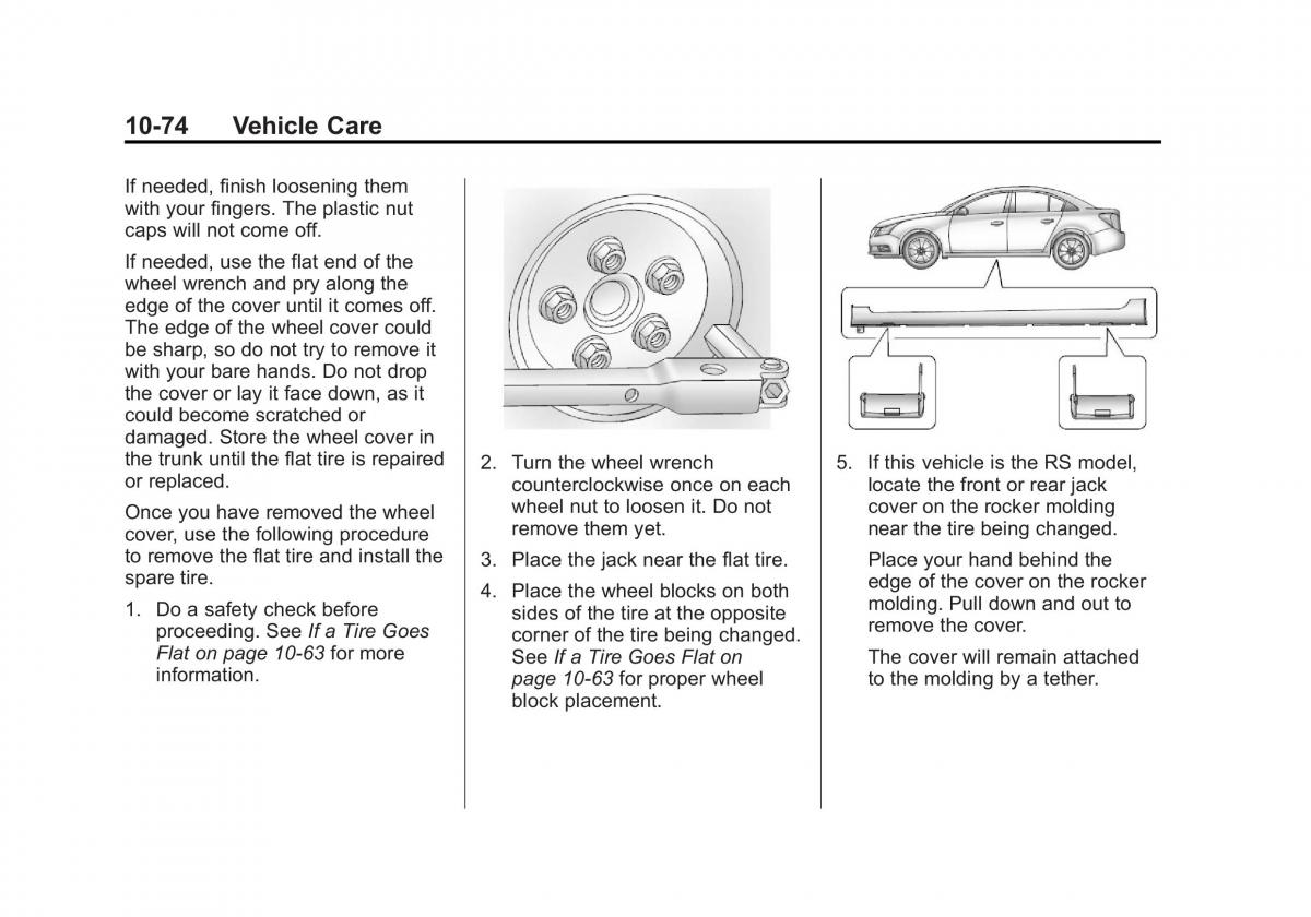 Chevrolet Cruze owners manuals / page 328