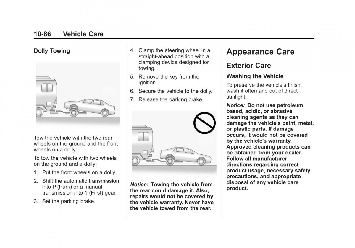 Chevrolet Cruze owners manuals / page 340