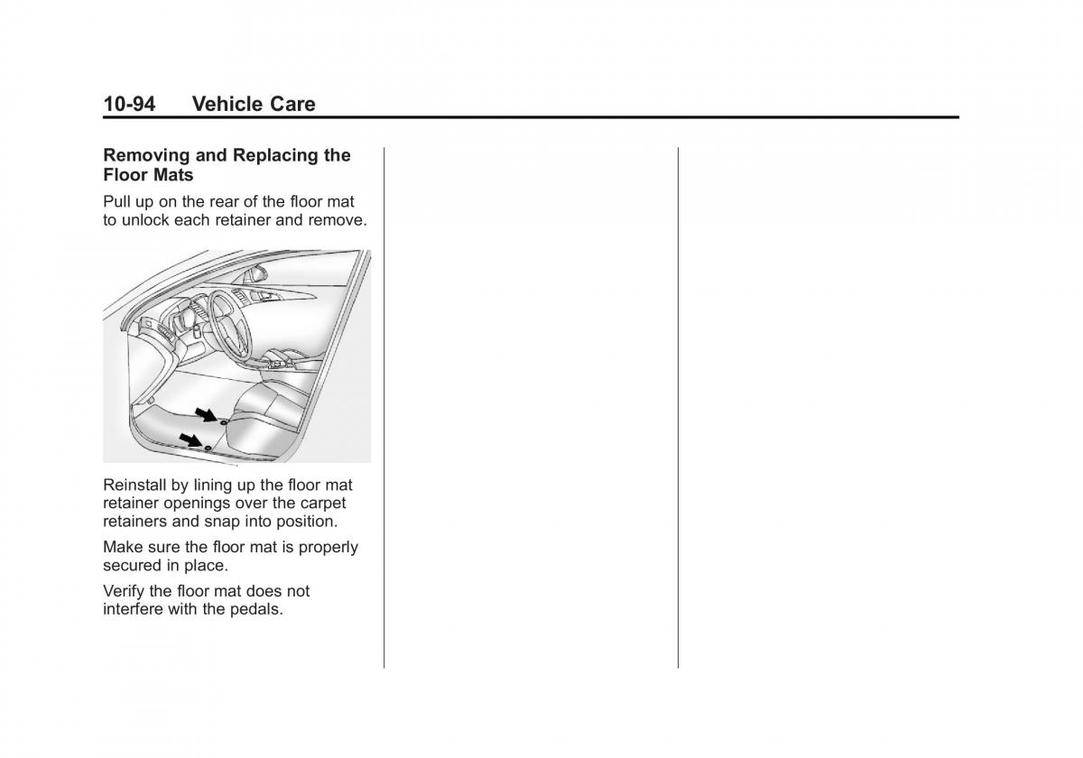 Chevrolet Cruze owners manuals / page 348