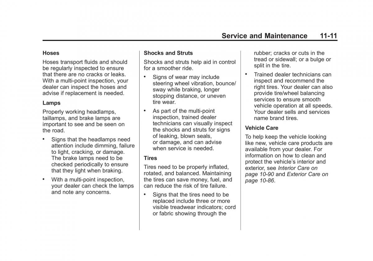 Chevrolet Cruze owners manuals / page 359