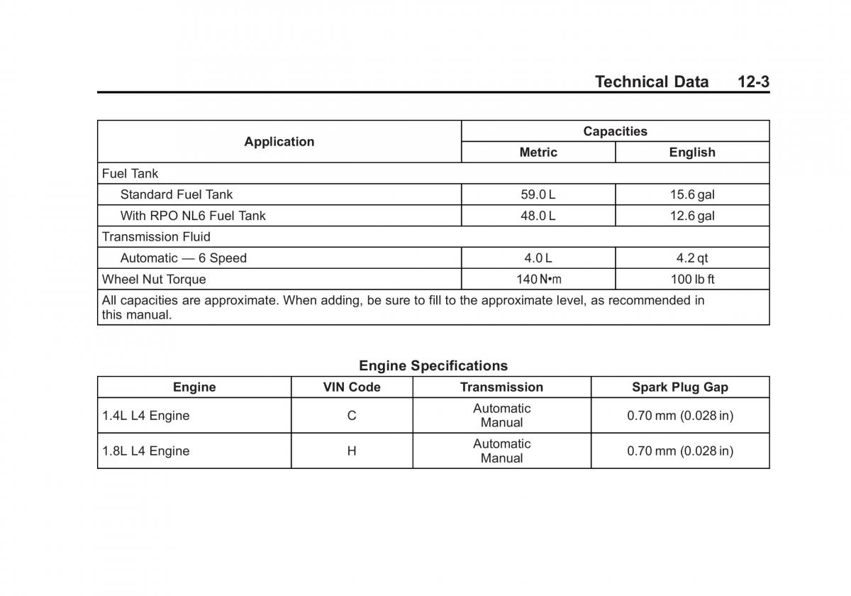 Chevrolet Cruze owners manuals / page 371