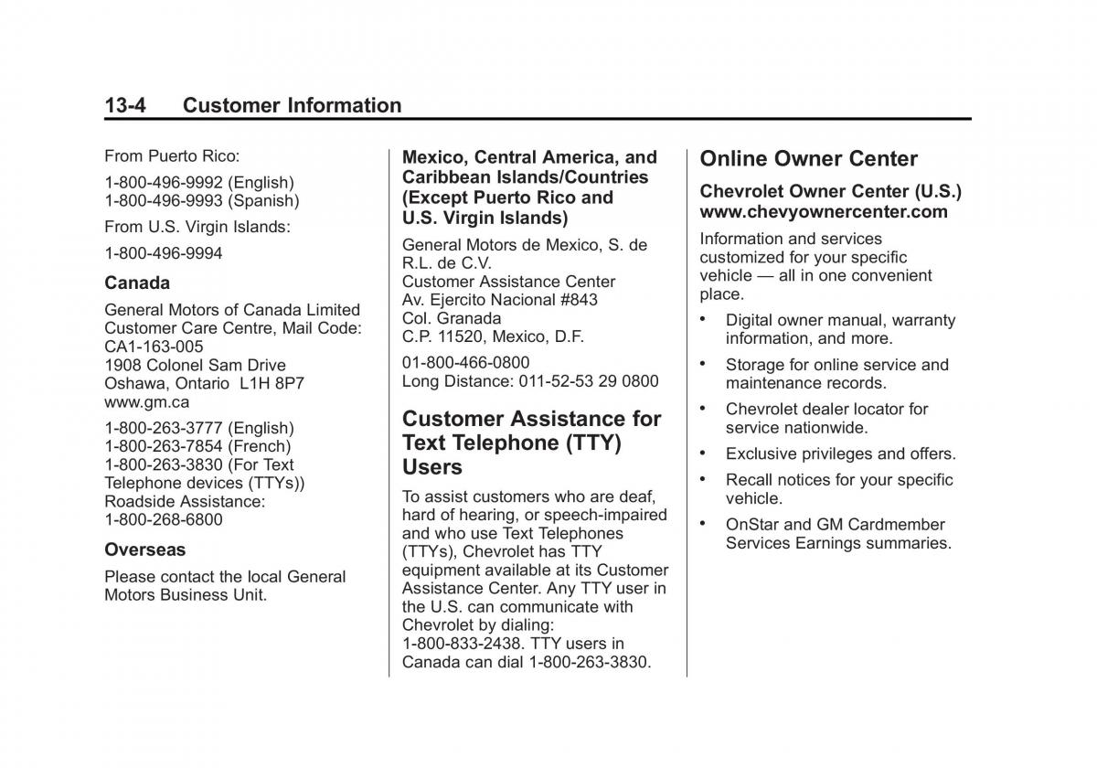 Chevrolet Cruze owners manuals / page 376