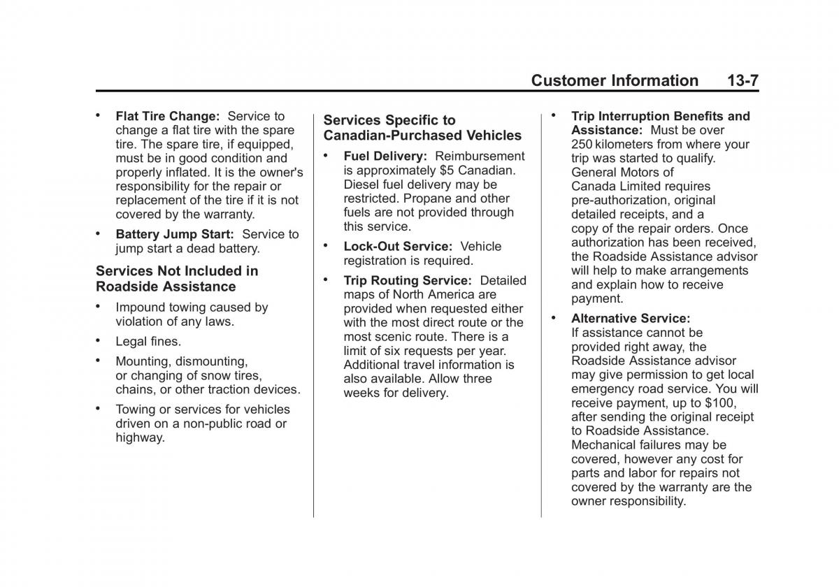 Chevrolet Cruze owners manuals / page 379