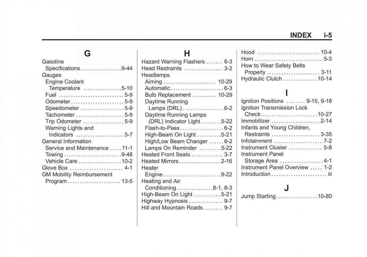 Chevrolet Cruze owners manuals / page 393