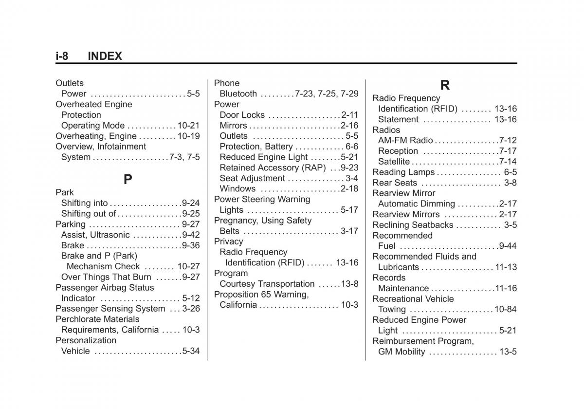 Chevrolet Cruze owners manuals / page 396