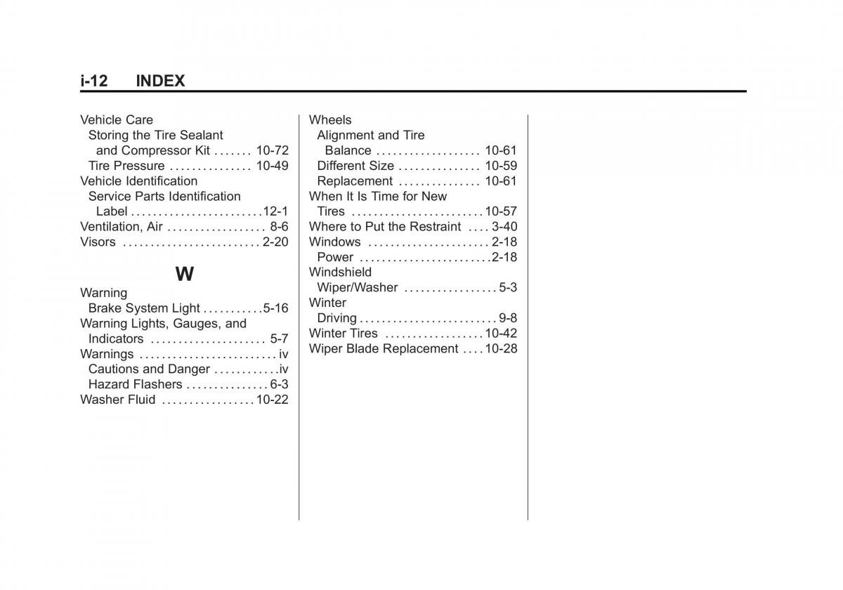 Chevrolet Cruze owners manuals / page 400